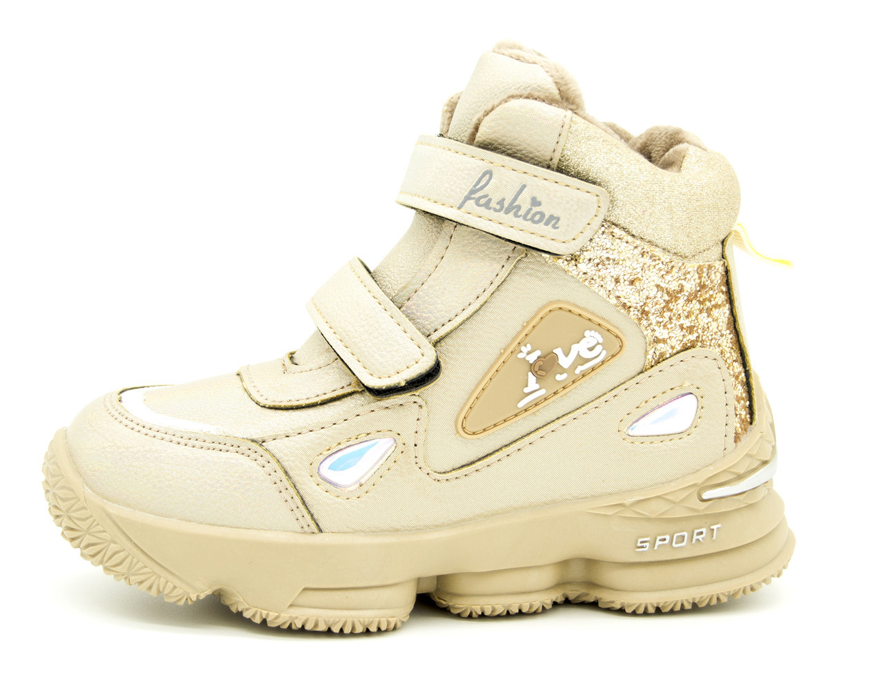 Черевики для дівчинки Alemy Kids Бежевий (HYL2832T beige (29 (18,5 см))