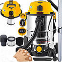 Промисловий пилосос Schwartzmann Professional 1800 Вт/ 210мБар / 30л, фото 2