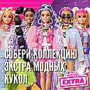 Лялька Барбі Екстра Блондинка з хвостиками Barbie Extra GYJ77, фото 8