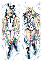 Дакімакура 150х50 см Angela Balzacлизнь Бальзак Подушка обіймашка аніме двостороння знімна навол