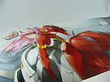 90х 50 см 370 грн ZERO TWO Зеро Ту Рушник Дакимакура аніме пляжне Darling in the FranХХ Милий під Франксе, фото 5