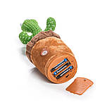 Іграшка танцюючий кактус Dancing Cactus 7450 співаючий 120 пісень з підсвічуванням, зелена, фото 6