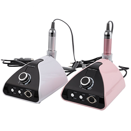 Фрезер Nail Drill Pro ZS-711 на 65 Вт і 35000 об/хв для манікюру і педикюру (pink), фото 4