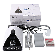 Фрезер Nail Drill Pro ZS-711 на 65 Вт і 35000 об/хв для манікюру і педикюру (white), фото 5