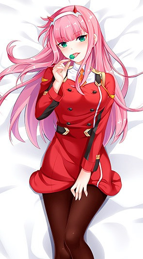 150х90см 1150грн ZERO TWO Полотенце Зеро Ту пляж сауна баня махра принт Darling in the FranХХ Милый во Франксе