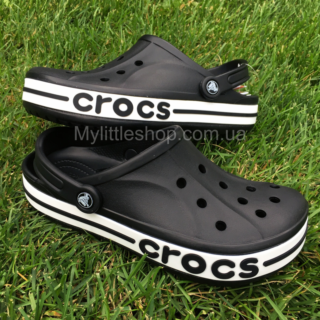 Сабо Crocs Bayaband Clog 38 р 24.3-24.8 см Чорні 205089-066-M6/W8 Black