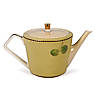 Заварник для чаю з фарфору жовтого кольору Ete Savage, фото 2