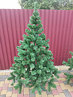Ялинка Українська Карпатська 1,8 м зелена штучна, ялинка зі плівки ПВХ, пишне новорічне дерево 2023 . Сосна