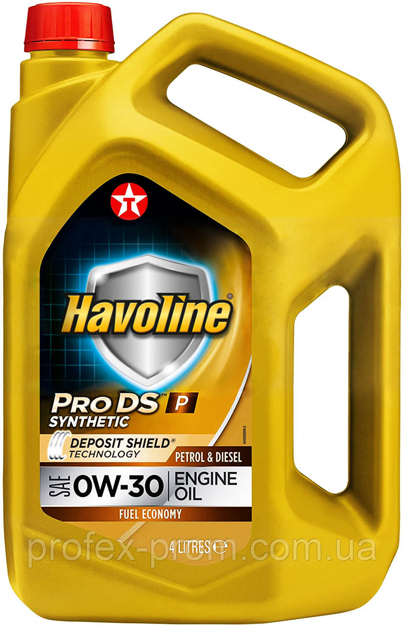Олива моторна Texaco Havoline ProDS P 0W-30, 4л (шт.)