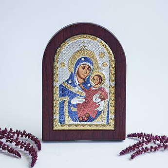 Ікона Богородиця Віфлеємська арка з кольоровою емаллю
