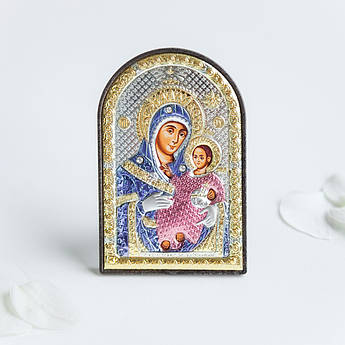 Ікона Богородиця Віфлеємська арка із кольоровою емаллю
