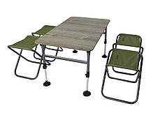 Комплект стіл і стільці Novator SET-4 (100х60), фото 3