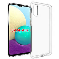 Прозорий силіконовий чохол для Samsung Galaxy A02 (SM-A022) / M02 (SM-M022F)