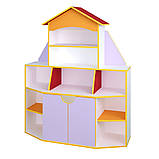 Дитяча стінка для іграшок Книжковий будинок, фото 3