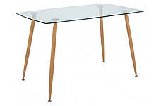 Стіл обідній зі скляною стільницею і металевими ніжками Грейс XS-1262, Мікс меблі, фото 2