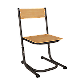 Стілець НУШ регульований по висоті Ø22 в Ø27 гнутоклеєна фанера, фото 3