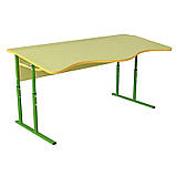 Стіл Аудит НУШ з майданчиком регульований за висотою Ø22 до Ø27 двомісний, фото 4