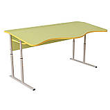 Стіл Аудит НУШ з майданчиком регульований за висотою Ø22 до Ø27 двомісний, фото 5