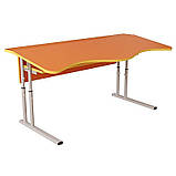 Стіл НУШ регульований по висоті двомісний, фото 2