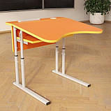 Стіл НУШ регульований по висоті одномісний, фото 2