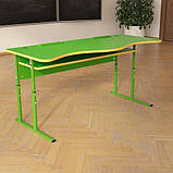 Стіл Аудит НУШ регульований за висотою Ø22 до Ø27 двомісний, фото 2