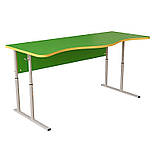 Стіл Аудит НУШ регульований за висотою Ø22 до Ø27 двомісний, фото 4