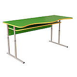 Стіл Аудит НУШ регульований за висотою Ø22 до Ø27 двомісний, фото 5