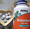 Селен NOW Selenium 100 мкг 250 таб, фото 10