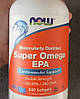 Жирні кислоти Омега 3 NOW Super Omega EPA 240 капс риб'ячий жир, фото 4