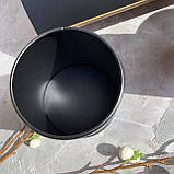 Хлібниця в наборі з 3 баночками для спецій 35.5x25x15.5 см EB-139 Хлібниця дерев'яна з відкидною кришкою Чорна, фото 10