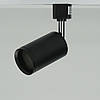 AL155 свiтильник трековий без лампи MR16/GU10  чорний, фото 4