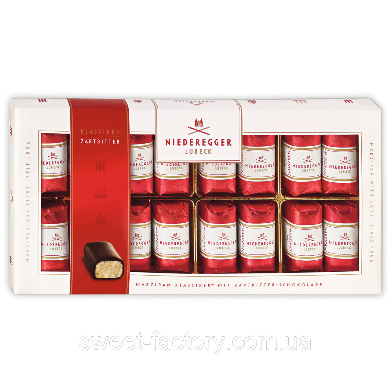Марципан Niederegger Marzipan Klassiker Zartbitter 200g, фото 1