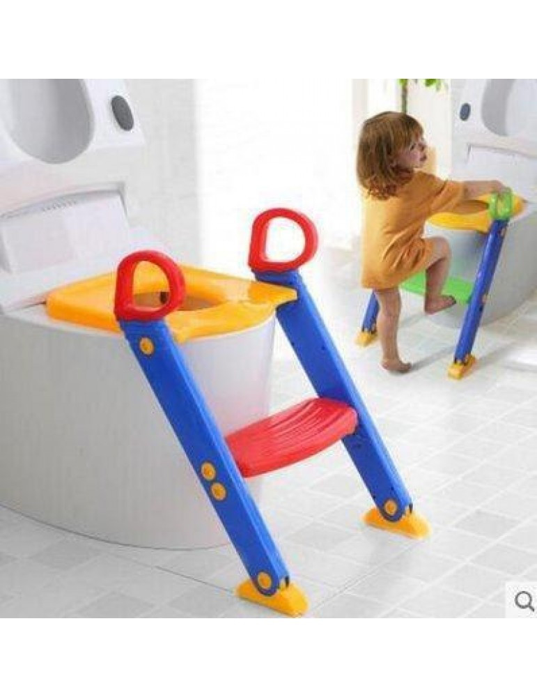 Дитяче Сидіння На Унітаз Із Сходинкою І Ручками Childr Toilet Traine