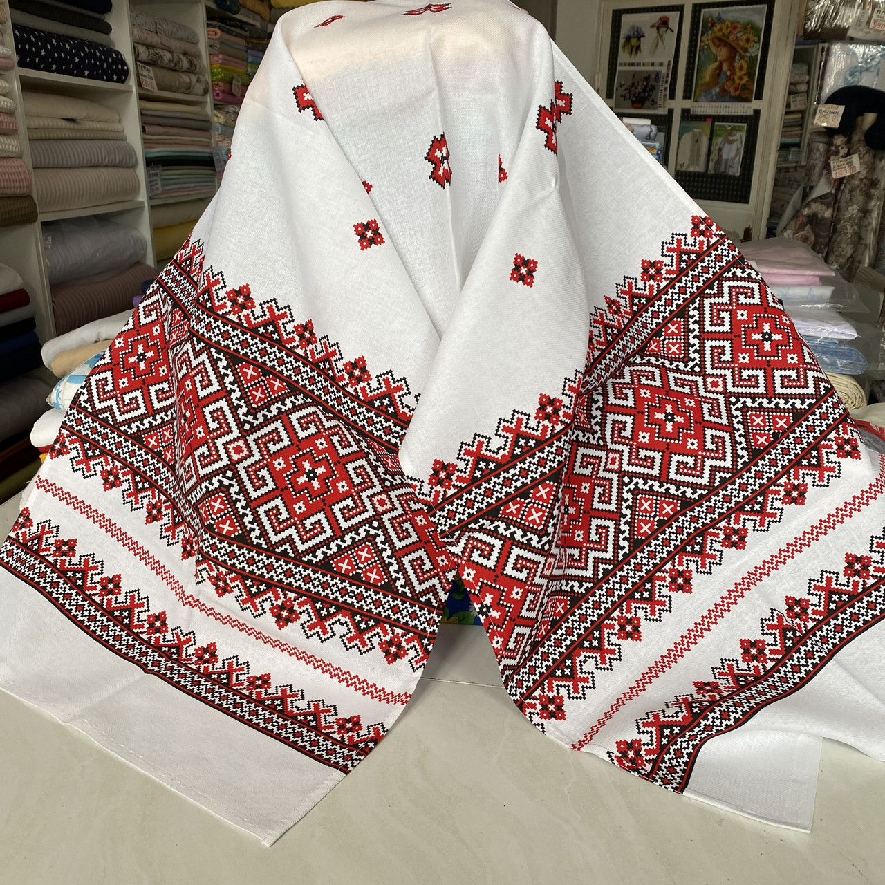Рушник на весілля український 42х150 см