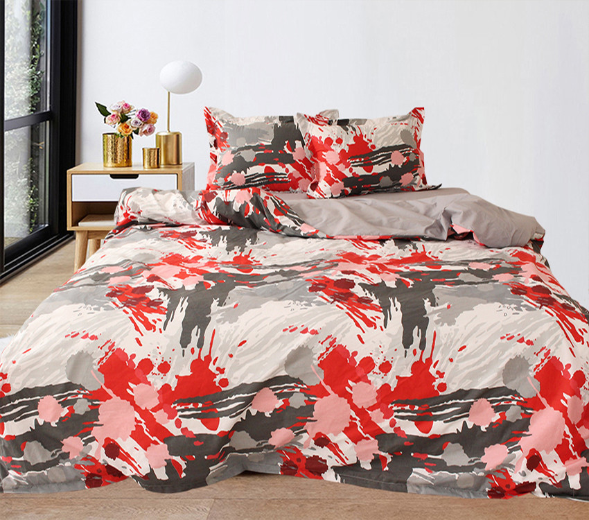 Постільна білизна ТМ TAG/євро/Ренфорс с компаньоном G8957/2, фото 1