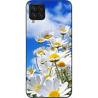 Бампер силиконовый для Samsung A22 Galaxy A225 с рисунком Ромашки