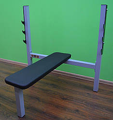 Лавка горизонтальна міні комплект Профсерія Стійки, лавки для жиму і присідань проф
