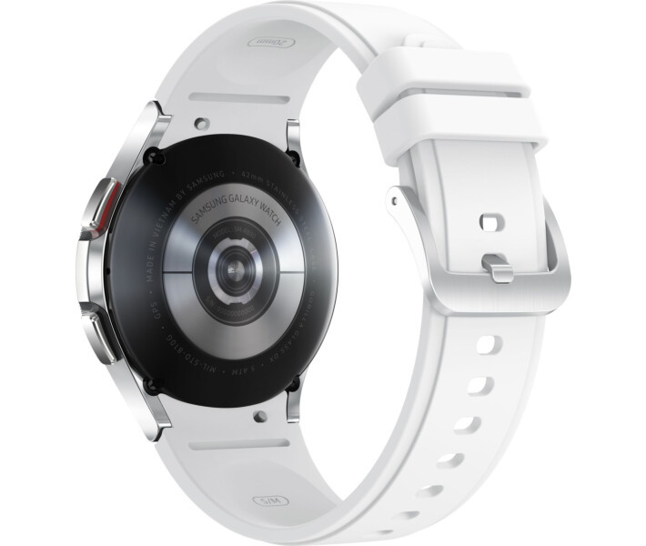 Smart Chasy Samsung Galaxy Watch 4 Classic 42mm Silver Sm R0nzsasek Kupit Nedorogo Na Bigl Ua