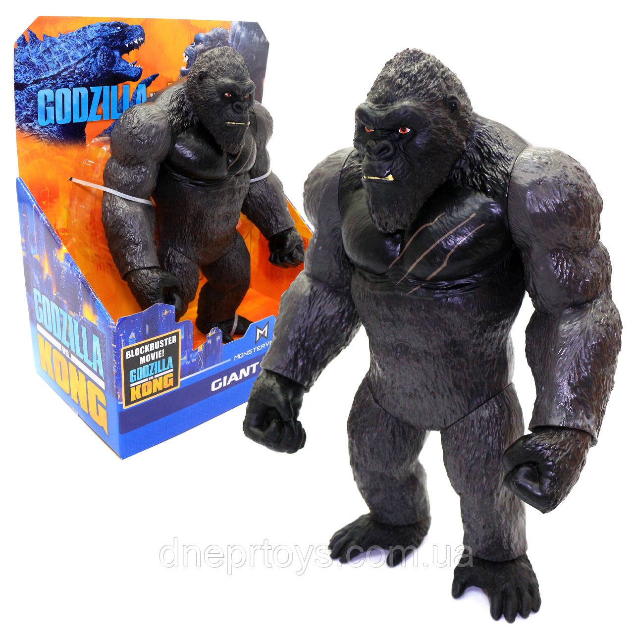 Ігрова фігурка Godzilla vs Kong Кінг-Конг гігант, 27 см (35562), фото 1