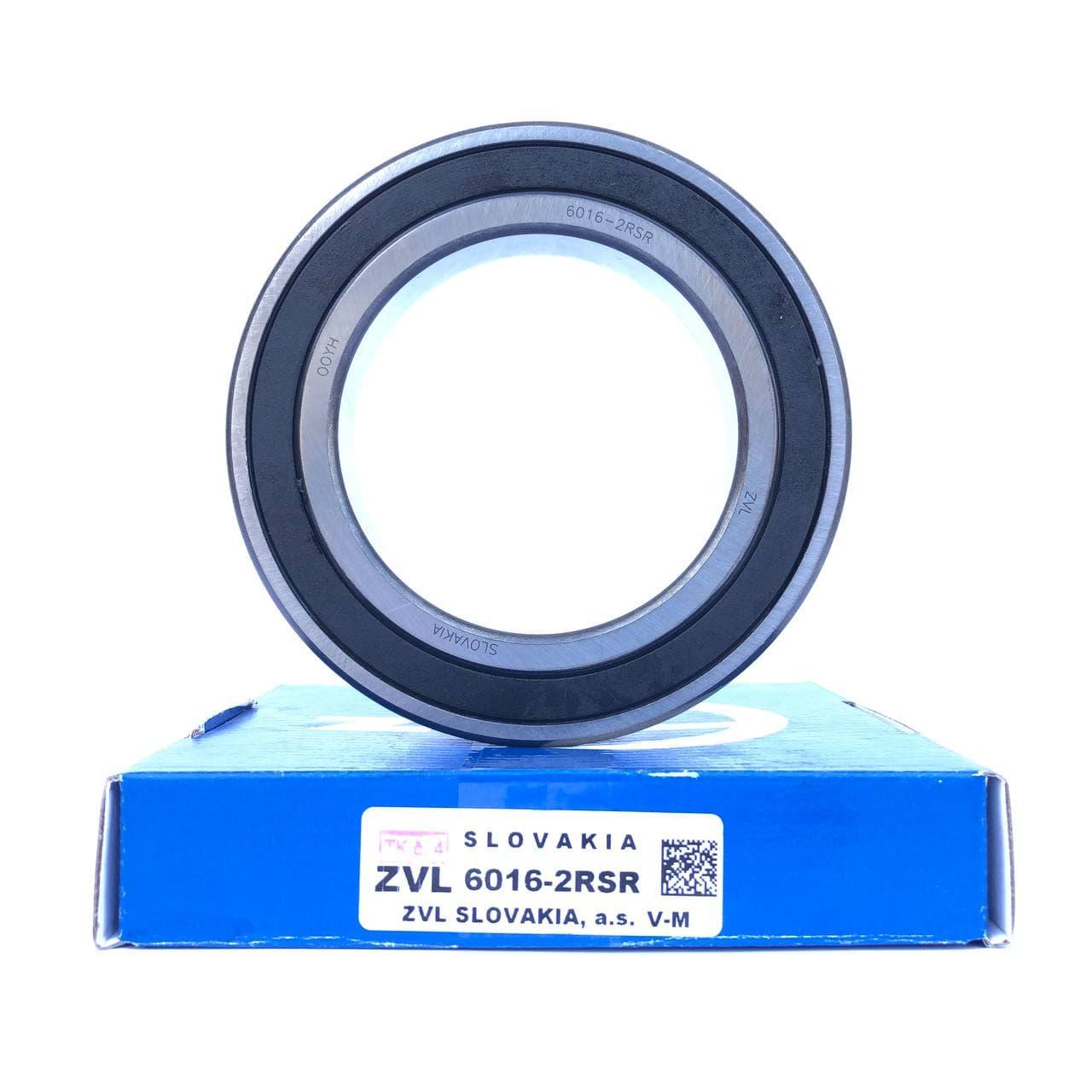 Підшипник ZVL 6016 2RSR 80х125х22