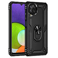 Протиударний чохол для Samsung Galaxy M22 (sm-m225) | Eastmate | кільце-підставка | чорний