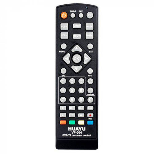 Купить Универсальный пульт HUAYU VP-004 (RM-D1258) для DVB-T2 тюнеров ...