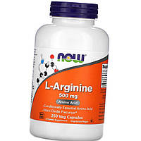 L-лизин NOW L-Lysine 500 мг 250 капс