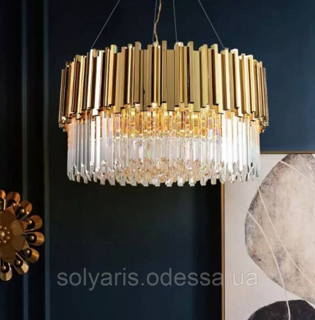Сучасна кришталева люстра 22901-500 50см, фото 1