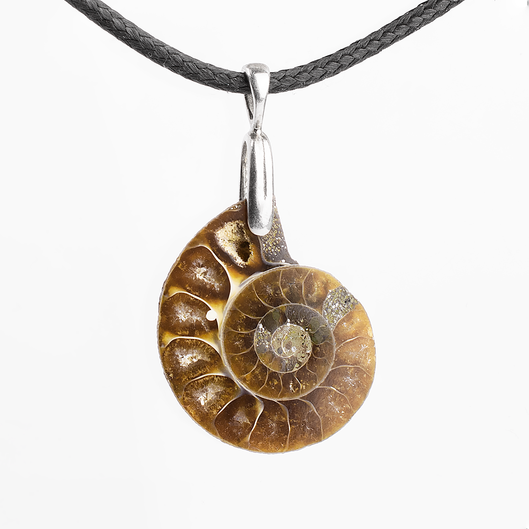 Аммоніт кулон срібло, 1706КЛА