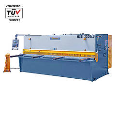 HSB 3200 x 6 НОЖИЦІ ГІЛЬЙОТИННІ ГІДРАВЛІЧНІ Bernardo | Гільйотина гідравлічна