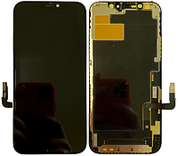 Дисплей модуль тачскрин iPhone 12/12 Pro черный оригинал