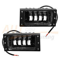 Противотуманные LED-фары на ВАЗ 2110-11-12, 2 режима W/Y, 2шт, EP-6004W/Y