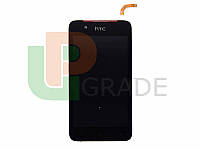Тачскрин сенсор модуль тачскрин HTC Desire 210 Dual Sim черный в рамке белого цвета