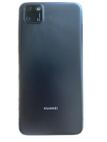 Задняя крышка Huawei Y5p черная Midnight Black оригинал +стекло камеры